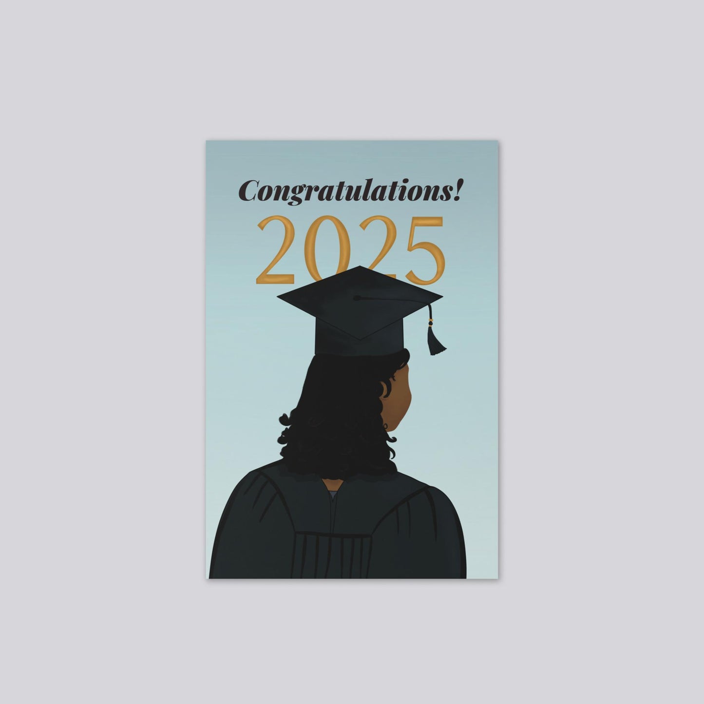 "2025 Graduation"Congratulations Greeting Card