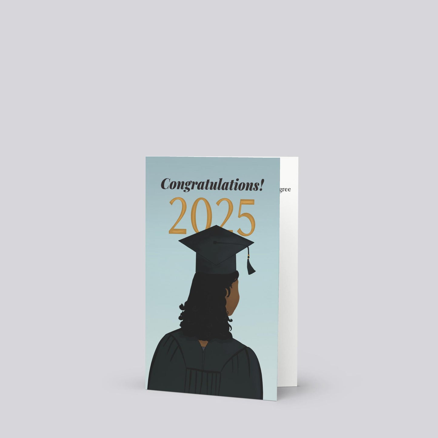 "2025 Graduation"Congratulations Greeting Card