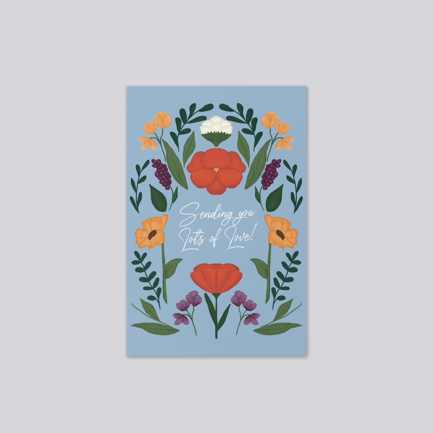 "Lots of Love" Sympathy Greeting Card