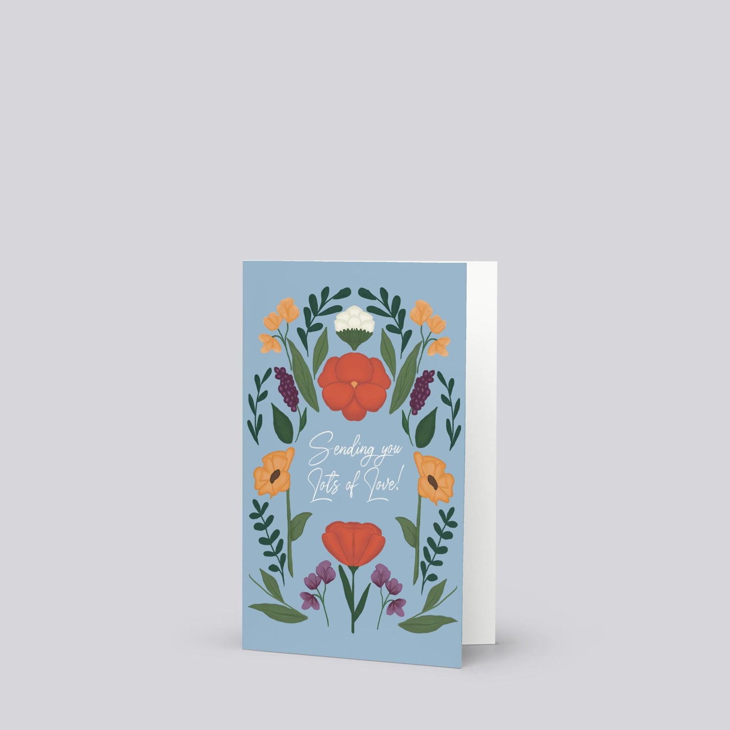 "Lots of Love" Sympathy Greeting Card