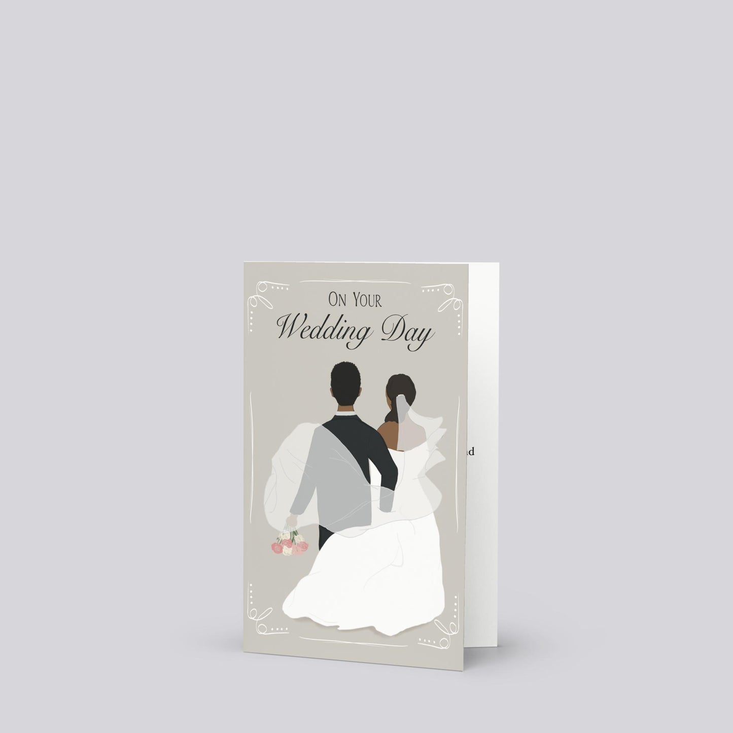 "On Your Wedding Day" Wedding Greeting Card